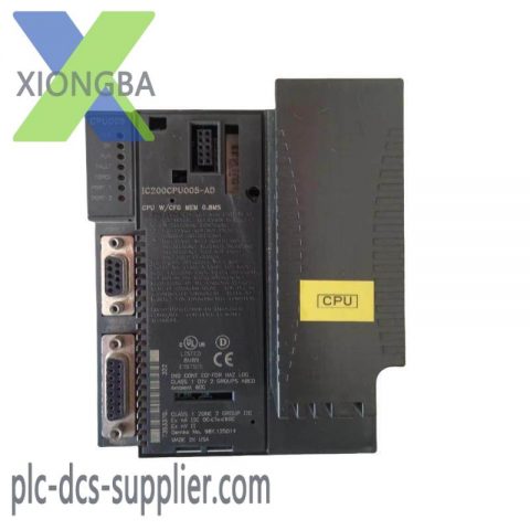 GE IC200CPU005 CPU module - High-Performance Control Center