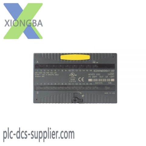 GE IC200MDD841: Modular Process Control System, High-Performance Input/Output Module