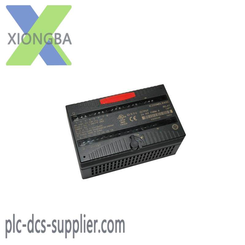 ge_ic200mdl940_output_module.jpg GE Industrial Automation IC200MDL940 Output Module: High-Power Control Solutions