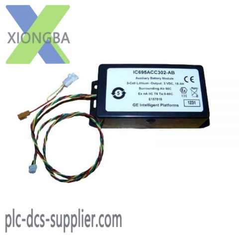 GE IC695ACC302 Smart Battery Module - Advanced Power Management Solution