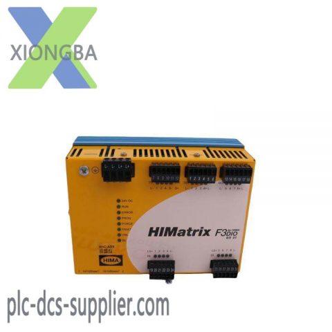 HIMA HIMatrix F60 PS 01 Safety System Module: Advanced Safety Control for Industrial Applications