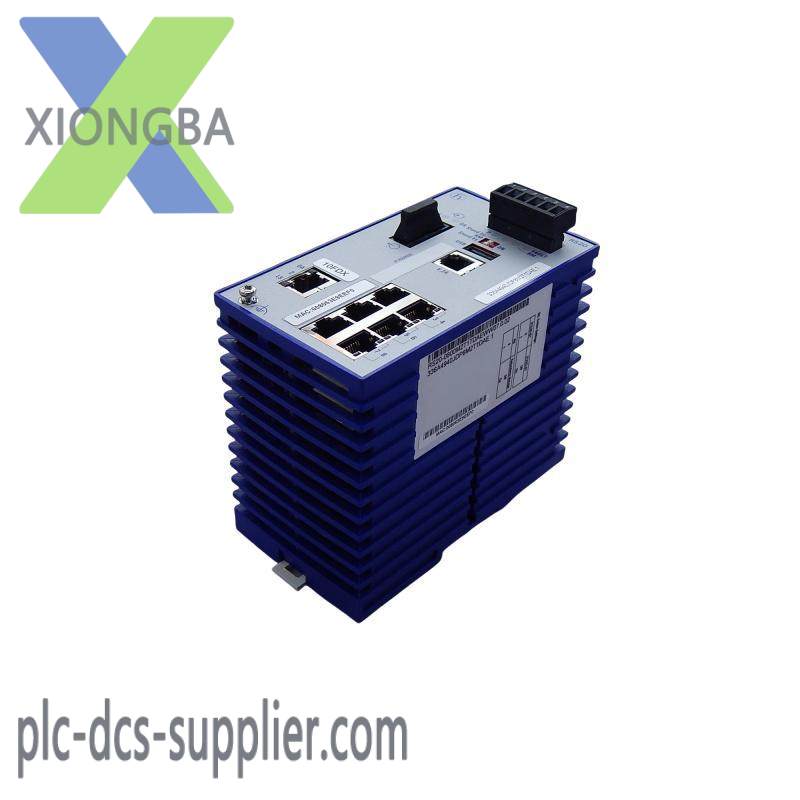 hirschmann_rs20_rail_switch.jpg Hirschmann RS20-0800M4M4SDAE Rail Switch - Industrial Control Module