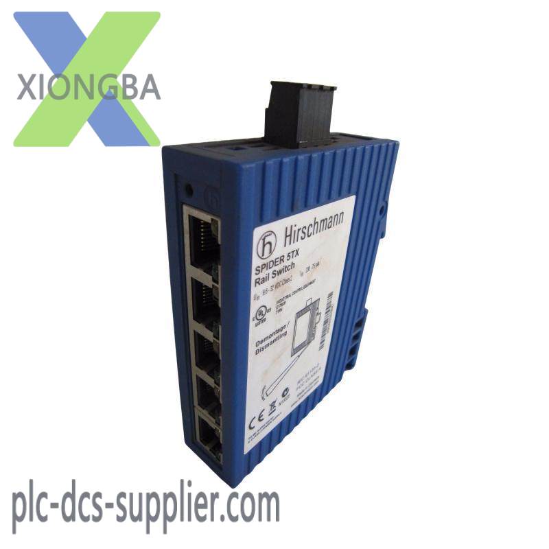 hirschmann_spider_5tx_rail_switch.jpg Hirschmann SPIDER 5TX Rail Switch: Industrial Ethernet Switch for Rail Applications