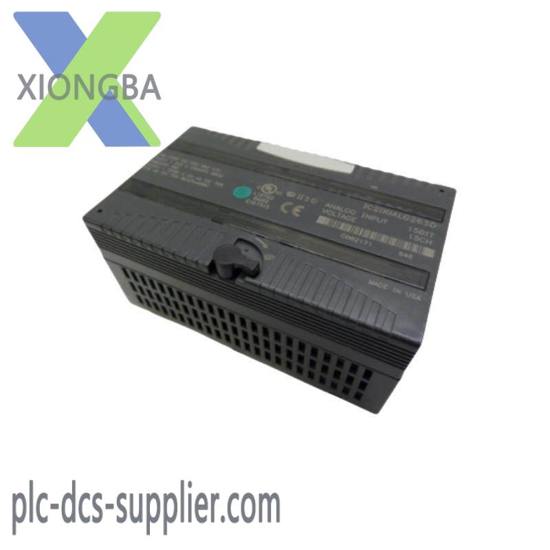 ic200alg263_ge_analog_input_module.jpg GE IC200ALG263 Analog Input Module: Advanced Control, Precision Measurement