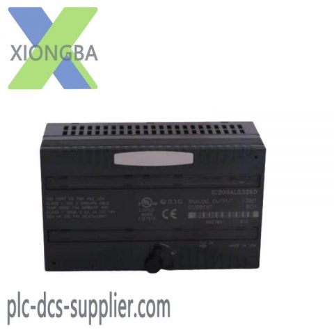 GE IC200ALG326 Analog Output Module, for Industrial Automation Control