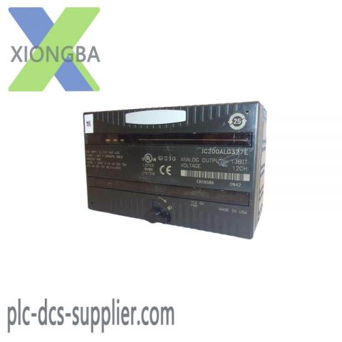 GE Fanuc IC200ALG327: High-Precision Analog Output Module