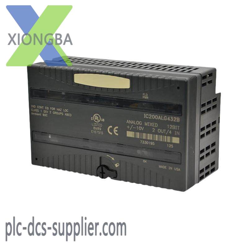 ic200alg432_ge_fanuc_analog_mixed_module.jpg GE Fanuc IC200ALG432: High-Performance Analog Mixed Module for Industrial Automation