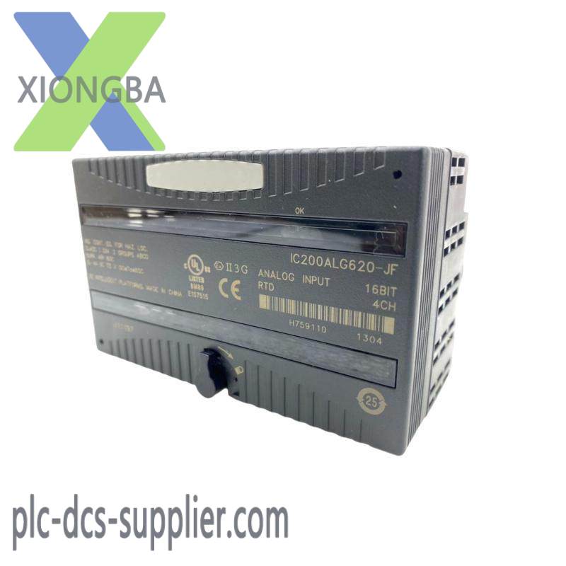 ic200alg620_ge_versamax_analog_input_rtd_module.jpg GE IC200ALG620 - VersaMax Analog Input RTD Module, Precision Measurement Solutions