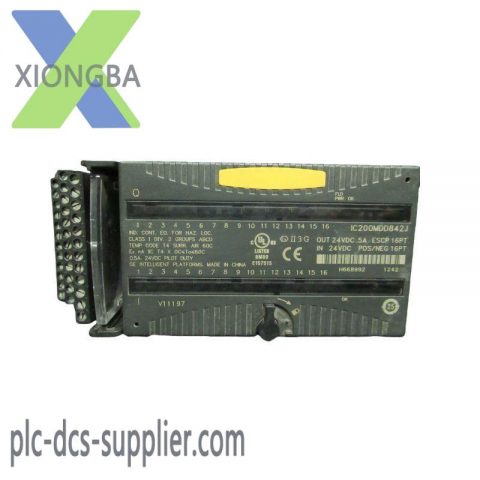 GE IC200MDD842J: Precision Modular Control for Industrial Automation