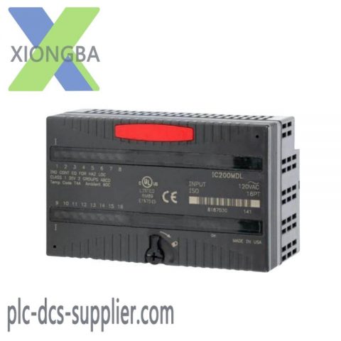 GE IC200MDL241: 16-Point AC Input Module for Industrial Control Systems