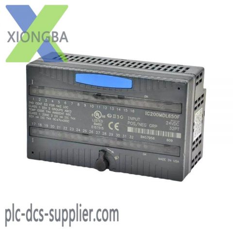 GE IC200MDL650F - VersaMax 24VDC Input Modules