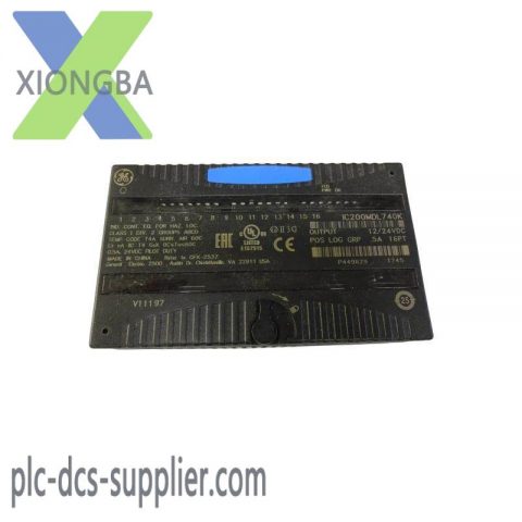 GE IC200MDL740: Positive Logic Output Module, High Performance & Cost-Effective Solution for Industrial Automation