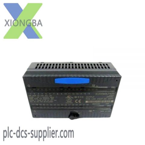 GE IC200MDL742 - A Reliable VersaMax Discrete Output Module for Industrial Automation
