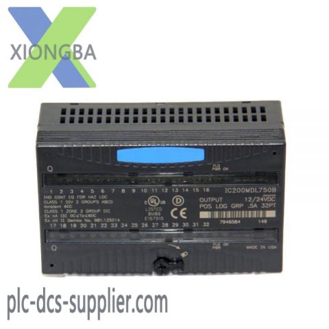GE VersaMax IC200MDL750 Output Module: High-Performance Discrete Control