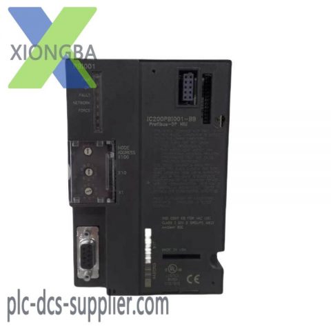 GE Industrial Control, IC200PBI001, Profibus-DP Network Interface Unit