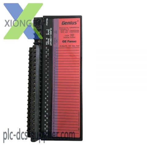 GE IC660BRD020: DC 16 Circuit Sink Blocks - High-Performance PLC Module