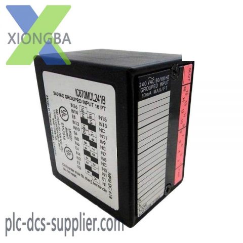 GE IC670MDL241: High-Power 240VAC Input Module for Industrial Automation