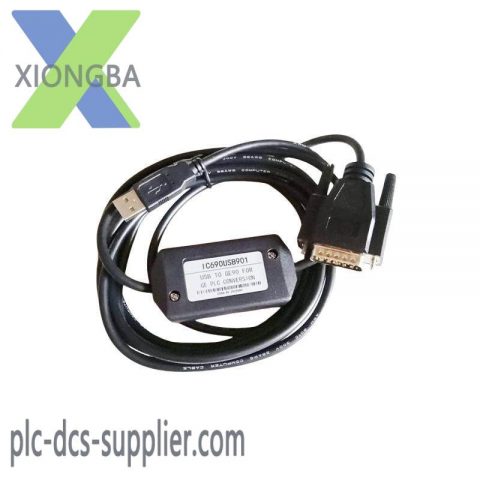 GE IC690USB901 PLC Programming Cable for Efficient Control Systems Integration