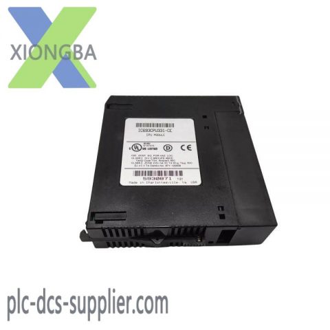 GE IC693CPU331 - Single Slot CPU, Designed for Industrial Automation Excellence