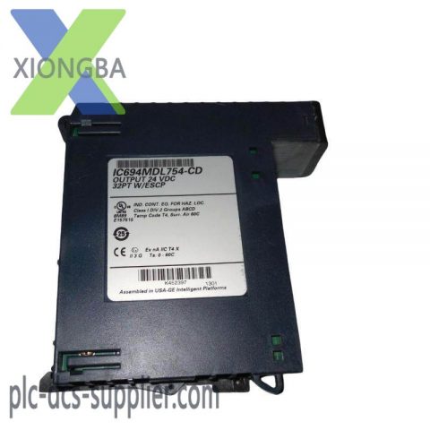 GE IC694MDL754 Positive Logic Output Module - Industrial Automation Solutions
