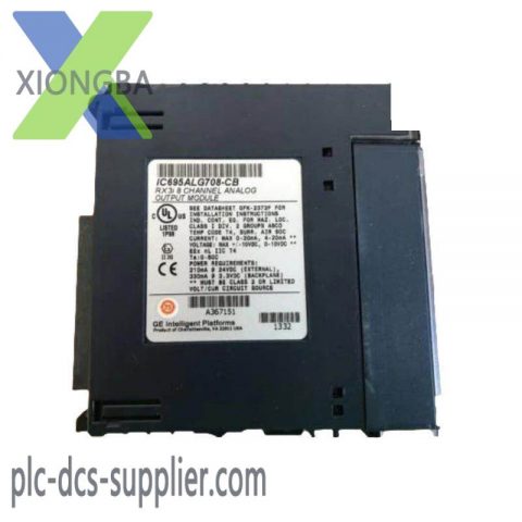 GE IC695ALG708 Analog Output Module - Precision Control for Industrial Automation