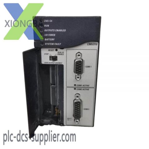 GE IC695CMU310 Redundant Control Module, Efficient PLC Core