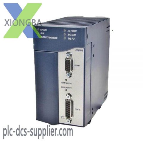 GE IC695CPU315 - Advanced Central Processing Unit, Engineered for Industrial Control Systems