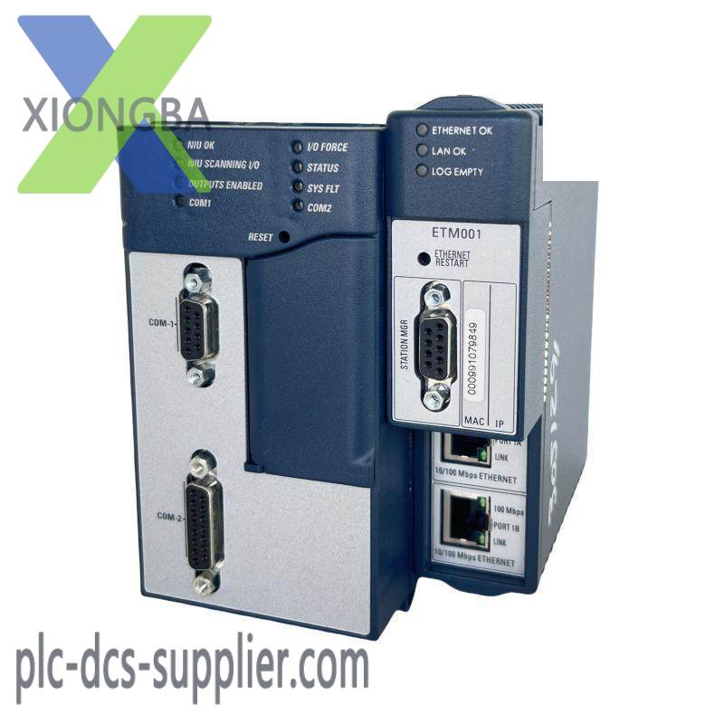 ic695niu001_ge_ethernet_network_interface_unit.jpg GE IC695NIU001 Ethernet Network Interface Unit - High-Speed Networking for Industrial Automation