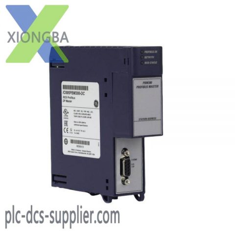 GE IC695PBM300 PROFIBUS Master Module for Industrial Automation, 200 Characters
