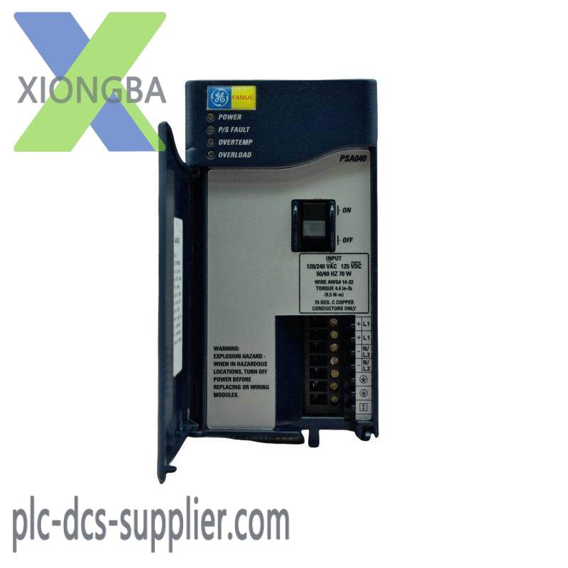 ic695psa040_ge_power_supply_module.jpg GE IC695PSA040 Power Supply Module, Efficient Energy Solution for Industrial Automation