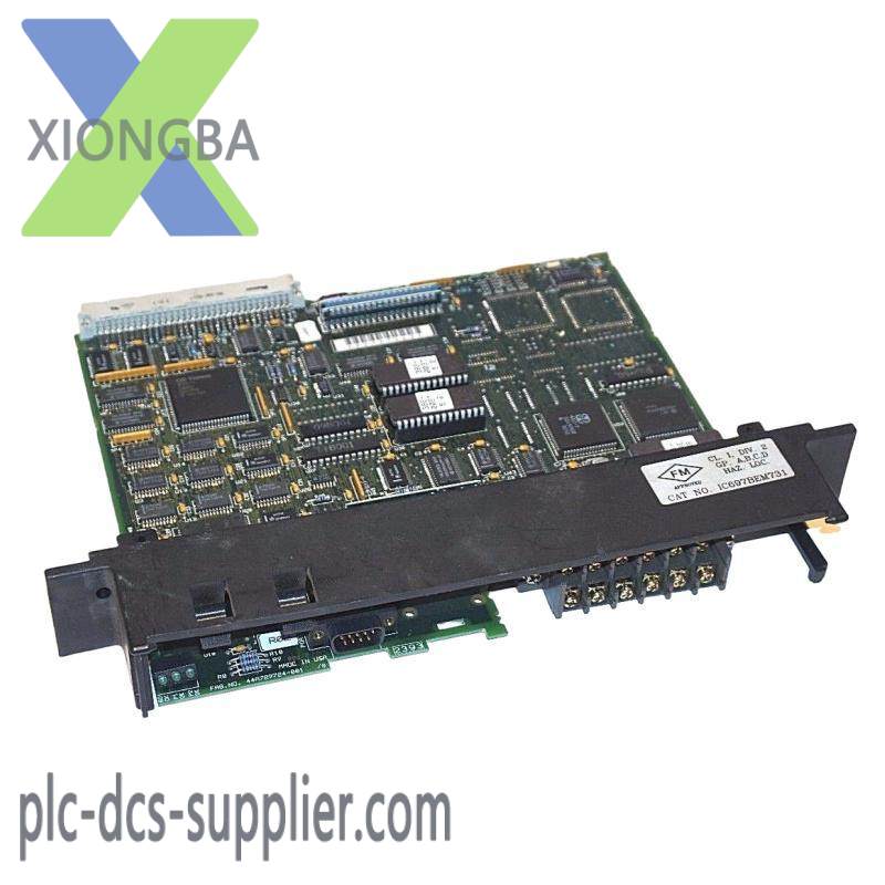 ic697bem731_ge_bus_controller_module.jpg GE IC697BEM731 Bus Controller Module - PLC, 5VDC, 1 Channel, Hand-Held Terminal Port, Genius Bus I/O