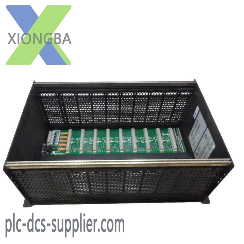 ic697chs790_ge_9-slot_rear_mount.jpg GE IC697CHS790 - 9-slot Rear Mount for Modular PLC Systems