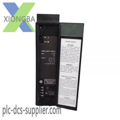 GE IC697PWR724 24 VDC Power Supply Module - High Performance, Reliable Energy Solution
