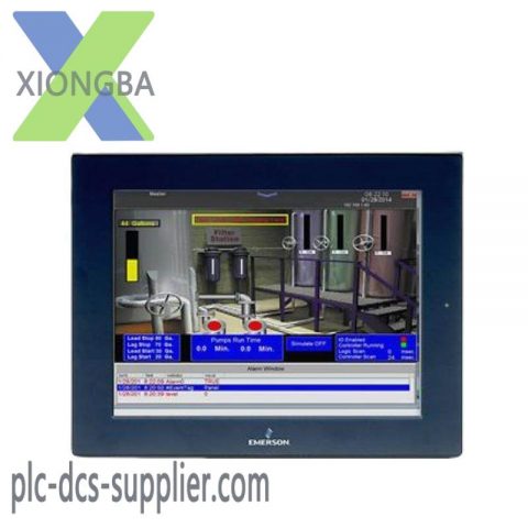 GE IC755CSS12CDB - Operator Interface Module: QuickPanel+ Display, 12-Inch Color TFT Touchscreen