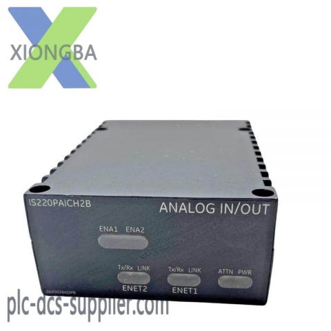 GE IS220PAICH2B - Analog Input/Output Module with 200 mA Current Loop
