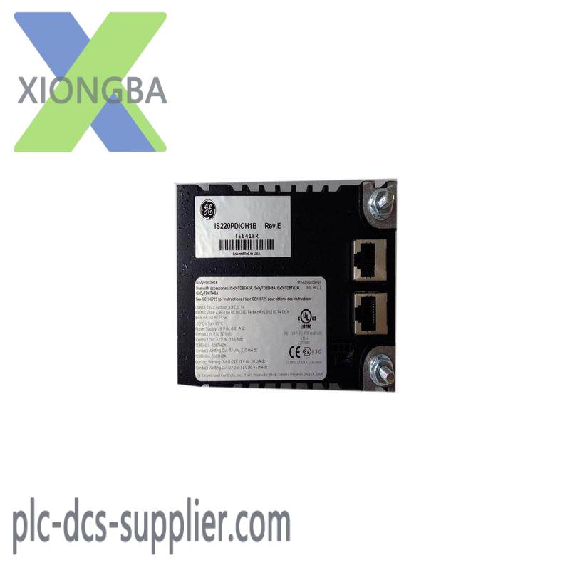 is220pgenh1a_rev_e_ge_boards_turbine_control.jpg GE IS220PGENH1A, REV E: Advanced Control Boards for Turbines