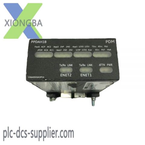 GE IS220PPDAH1B Industrial Control I/O Pack, PDM Diagonal