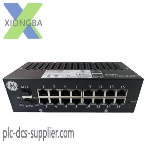 GE IS420ESWBH1A: Industrial Ethernet Switch for Reliable Process Control