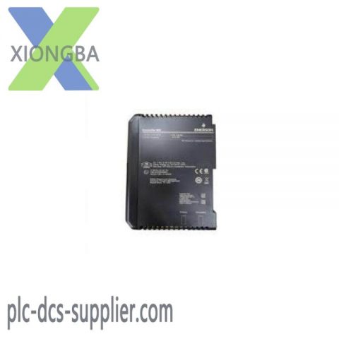 EMERSON KJ2005X1-MQ1 12P6381X022, High-Performance VE3008 PLC Controller