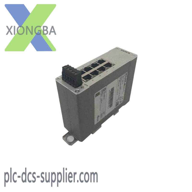 kuka_00-198-959_3080-ak_ethernet_switch.jpg KUKA 00-198-959 3080-AK Industrial Ethernet Switch
