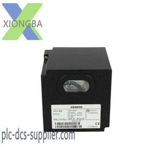 SIEMENS LFL1.322 Gas Burner Control - Advanced Flame Detection & Safety Solution