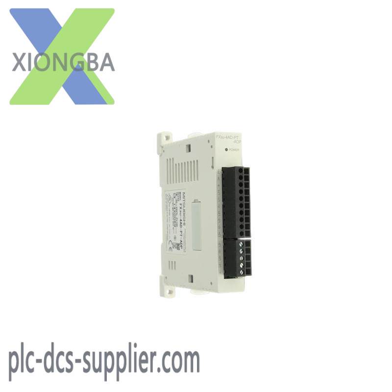 mitsubishi_fx3u-4ad-pt-adp_input_module.jpg Mitsubishi FX3U-4AD-PT-ADP Input Module: Advanced Analog Data Processing for Precision Control