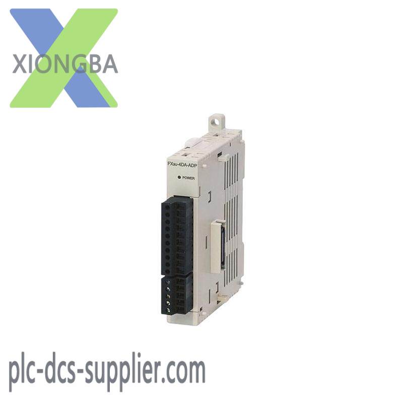 mitsubishi_fx3u-4da_analog_output_module.jpg Mitsubishi FX3U-4DA - 4-Channel Analog Output Module