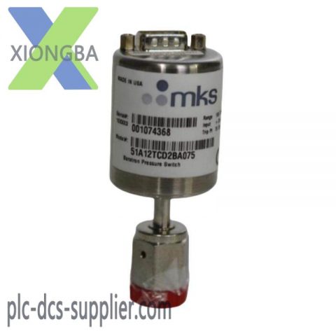 MKS 51A12TCD2BA075 Pressure Switch, Precision Engineering for Industrial Control