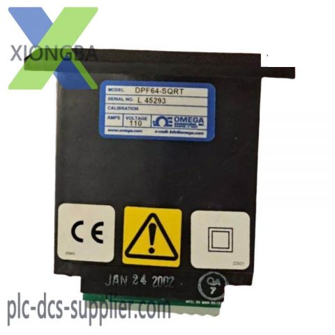 Omega DPF64-SQRT 110/220VAC Rate Meter, Precise Energy Measurement Solution