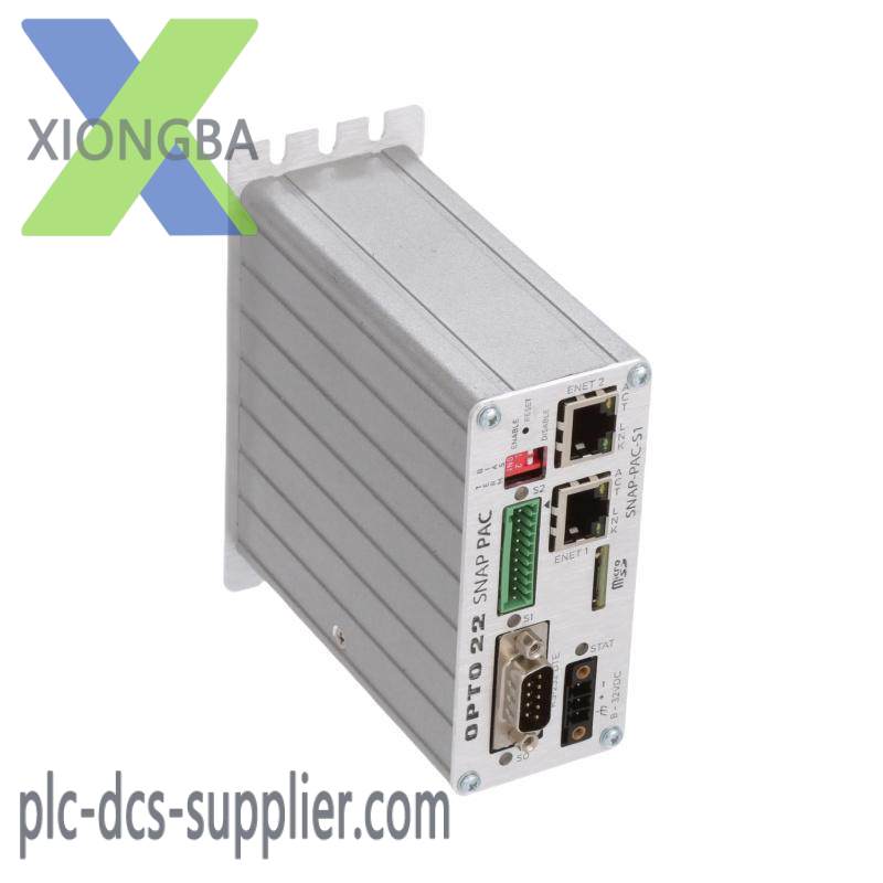 opto22_snap-pac-s1_panel_mount.jpg OPTO22 SNAP-PAC-S1 Panel Mount: Advanced Automation Control Solution