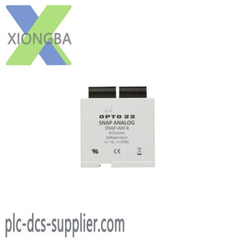 Opto 22 SNAP-AIV-8 Analog Input Module: Advanced Industrial Control Solution