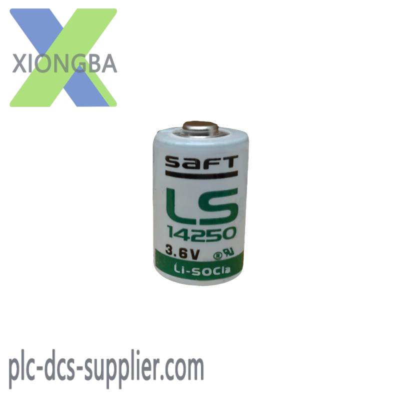 saft_ls14250_battery.jpg Saftronics LS14250 Lithium-ion Battery Module, 3.7V/14.2Ah, Power Supply & Backup Solutions