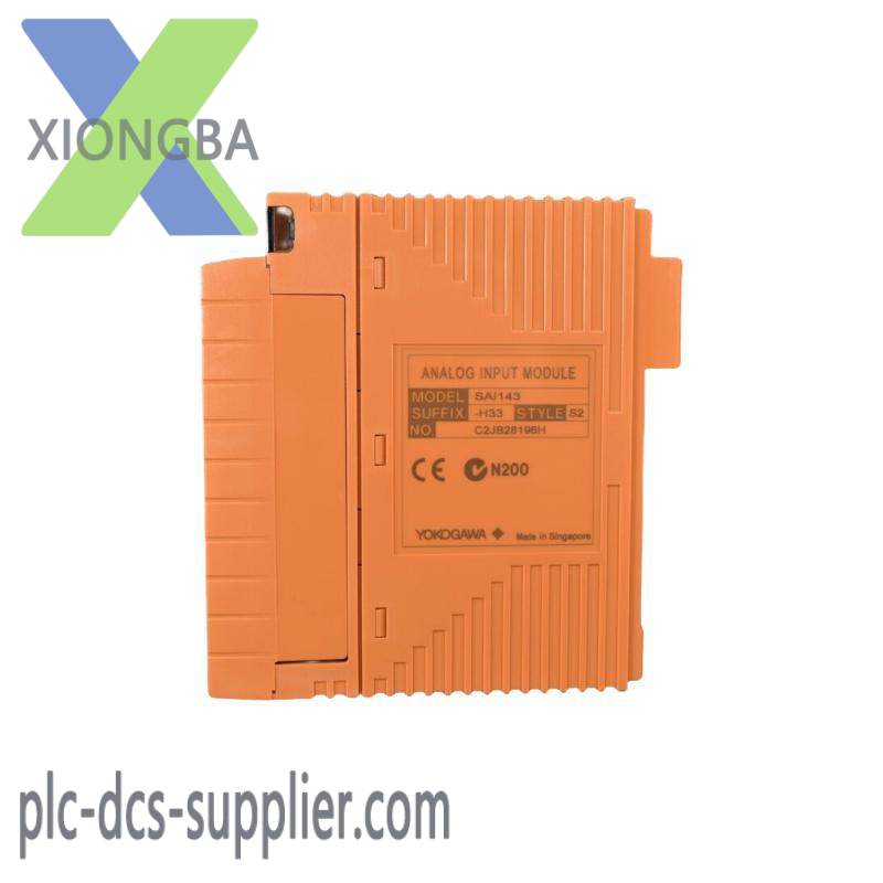 sai143-h33_s2_yokogawa_analog_input_module.jpg Yokogawa SAI143-H33 S2 Analog Input Module for Precision Data Acquisition
