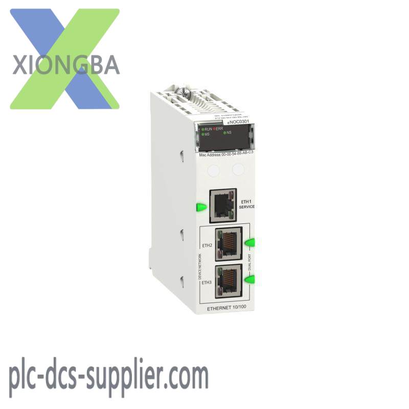 schneider_bmenoc0301_network_module.jpg Schneider Electric BMENOC0301 Ethernet Communication Module - Industrial Control Network Solutions